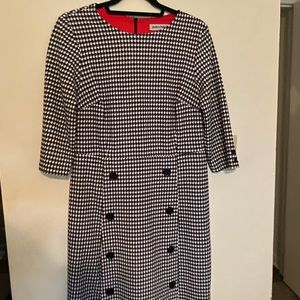 Houndstooth Dress